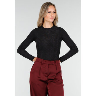 Body Schwarz mit Glitzer