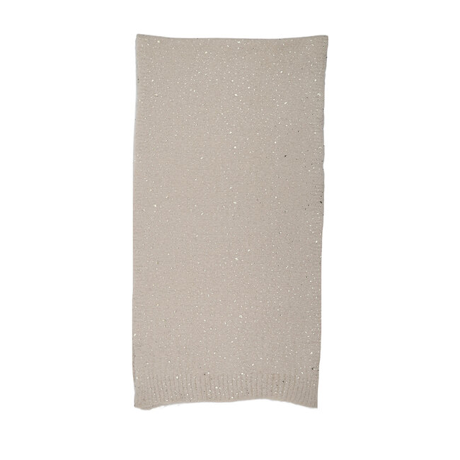 Schal mit goldenen Glinsterdetails
