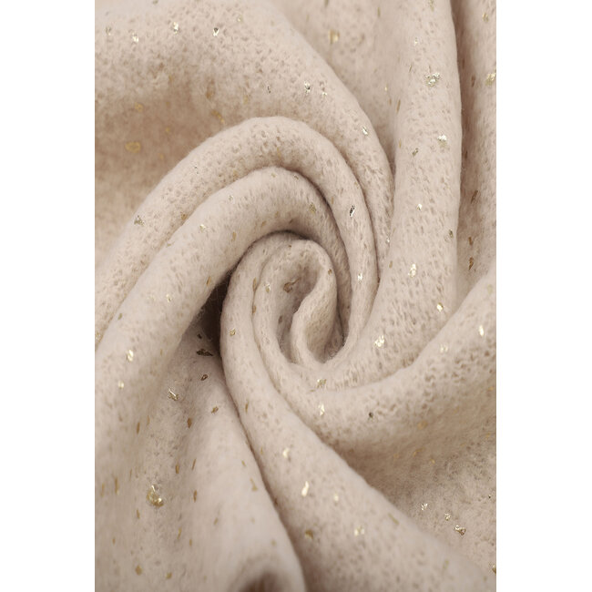 Schal mit goldenen Glinsterdetails