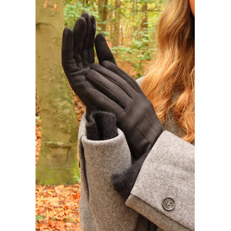 Touchscreen-Handschuhe in Wildlederoptik