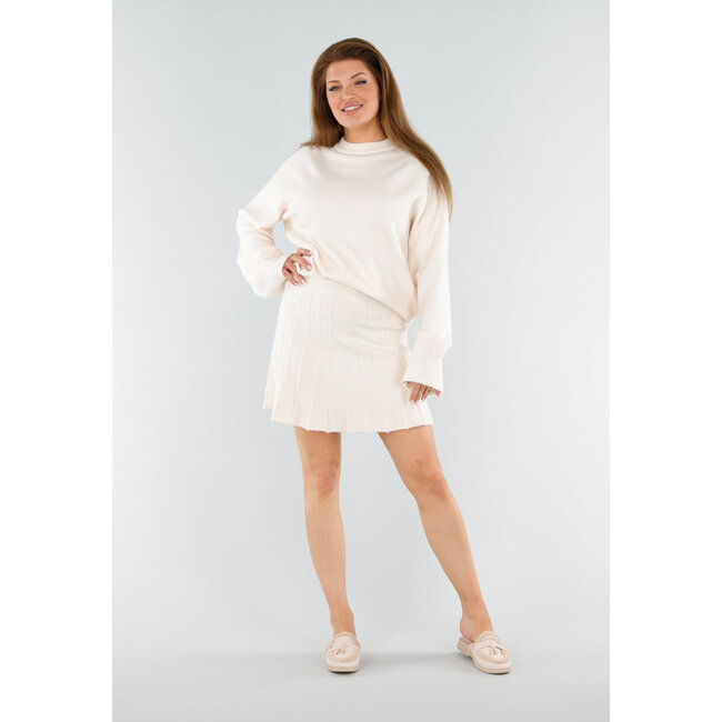 Beige Slipper mit Fellfutter