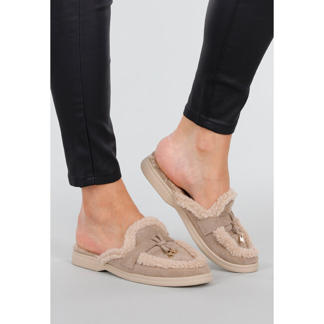 Taupe Slipper