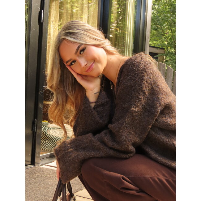 Sanfte Brauntöne und Herzen