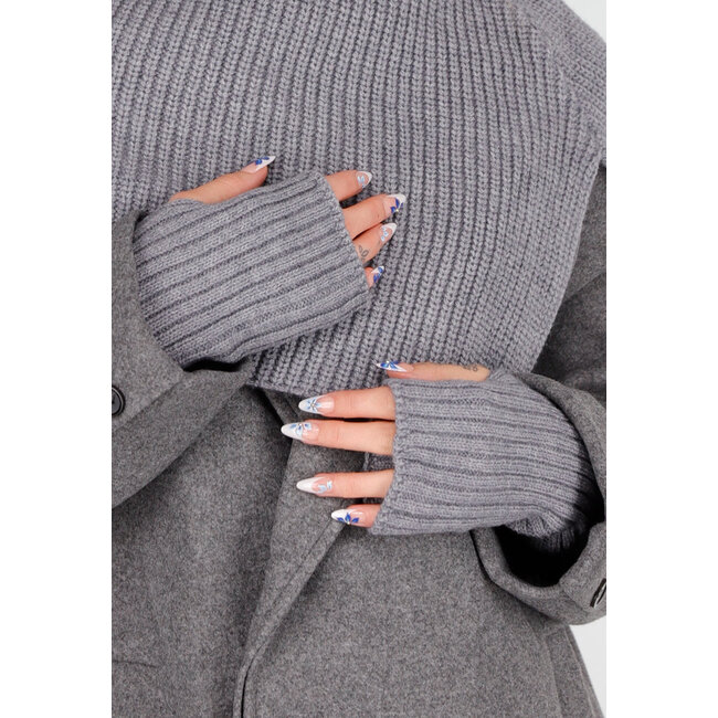 Strickhandschuhe mit Fingeröffnung