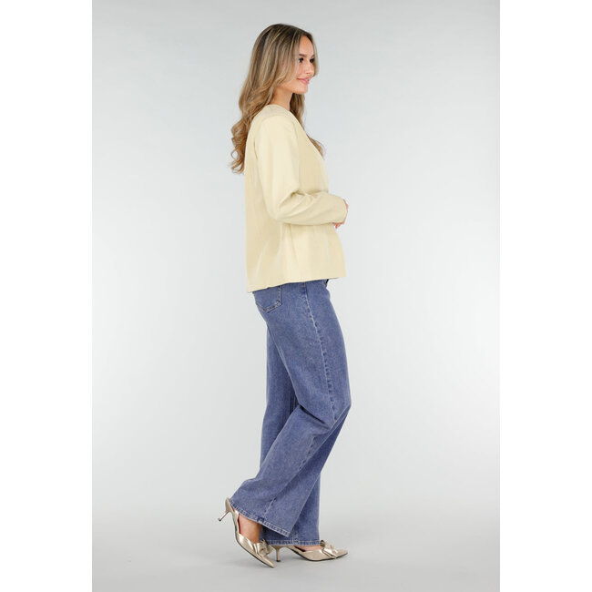 Goldfarbene Slingback-Pumps mit Schleife und niedrigem Absatz