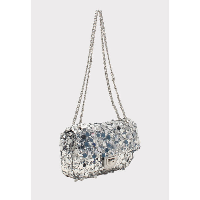 Goldene Tasche mit Pailletten