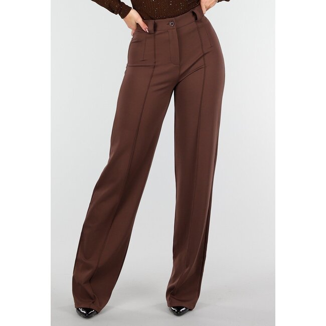 Tall Braune Hose mit Super Stretch