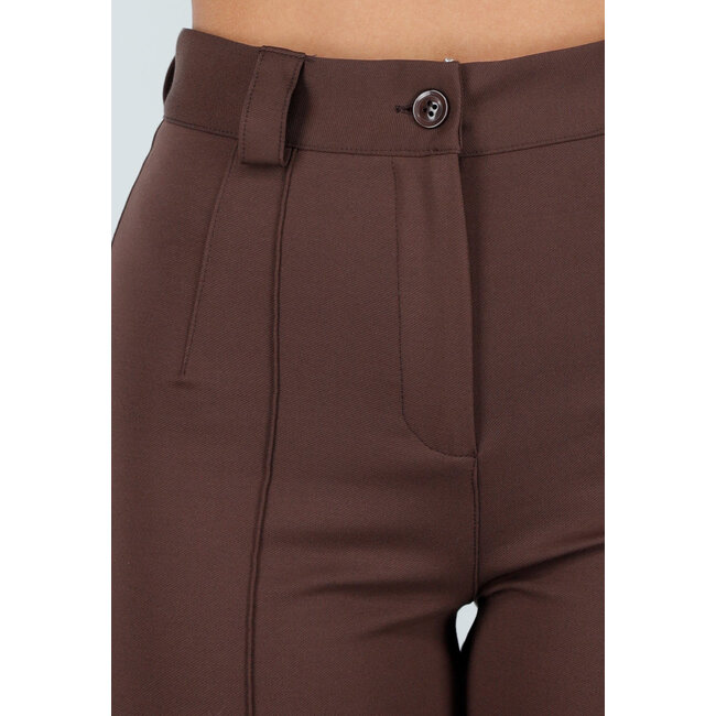 Tall Braune Hose mit Super Stretch
