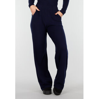 Navy Stretch Fleece Hose