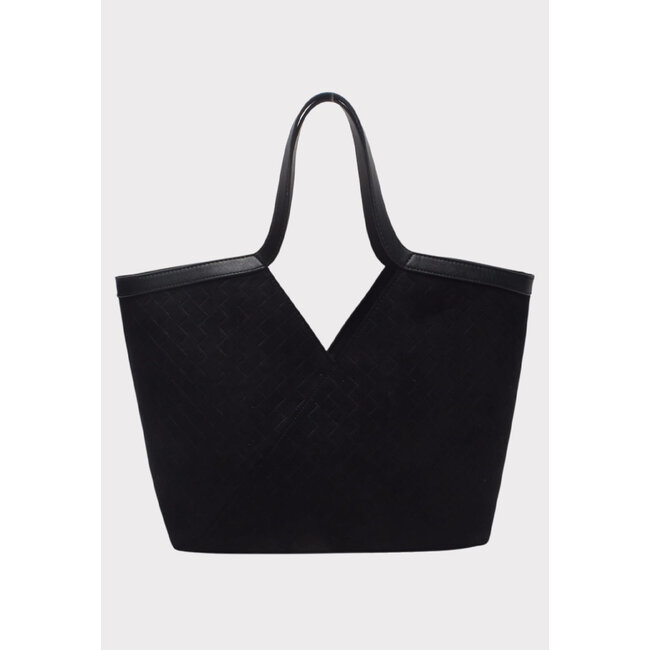 Gewebte Einkaufstasche mit zwei Henkeln