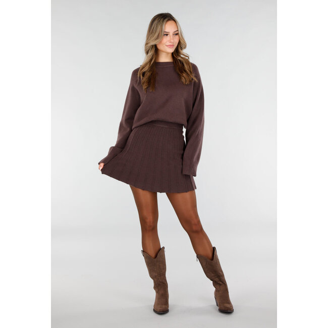 Braune High Waist Strumpfhose 20 Denier