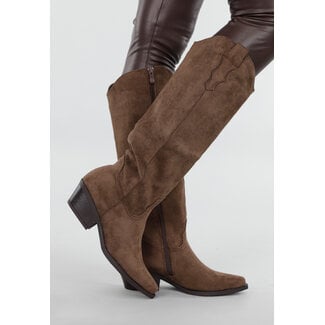 Braune Cowboystiefel