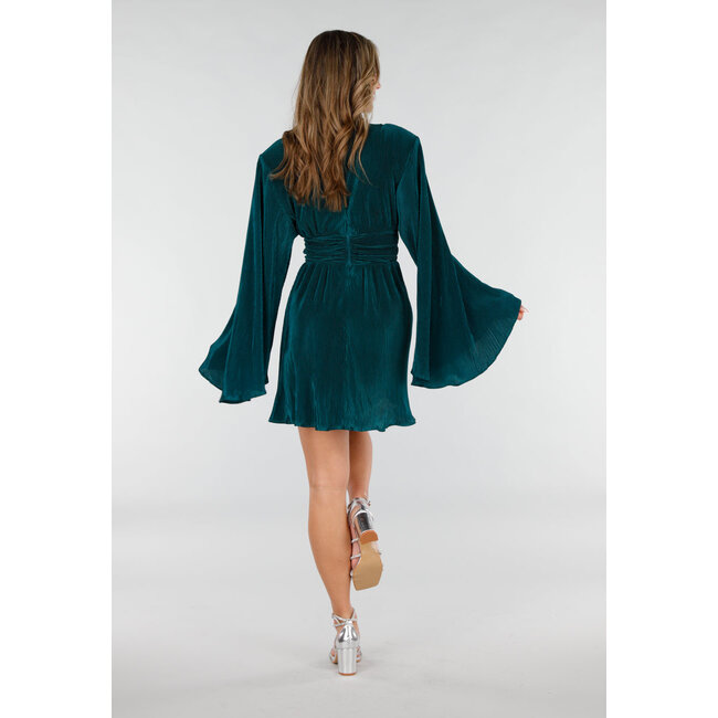 Silberfarbene Metallic-Sandalen mit Riemchen