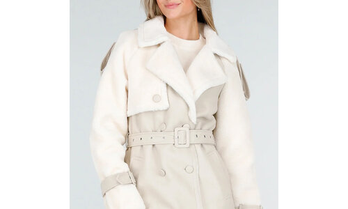 Jacken in Lederoptik