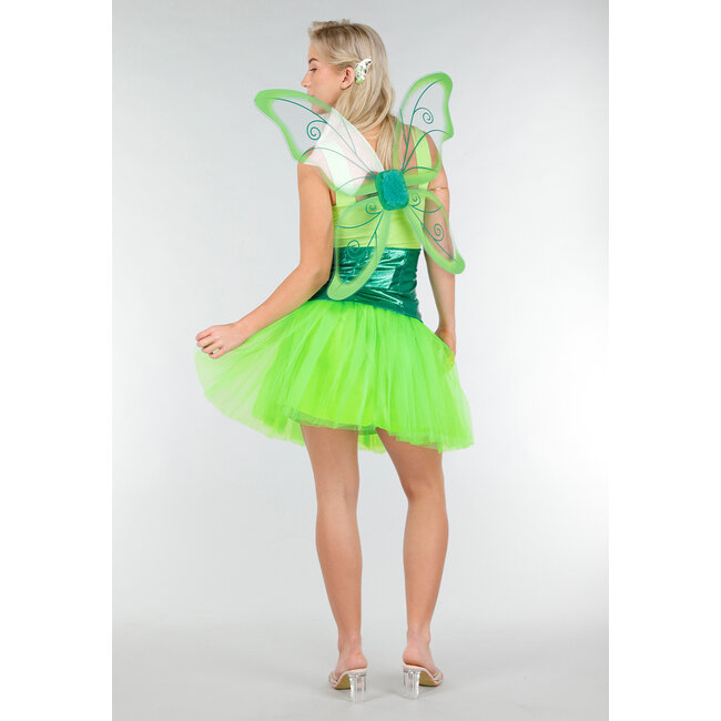 Neongrüner Tüllrock