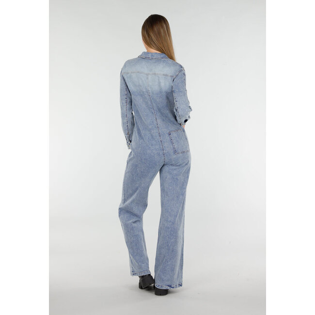 Übergroßer Baggy-Jeansanzug