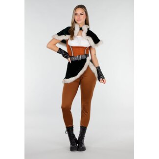 Braunes Wikinger-Kostüm