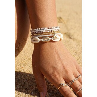 Armbandset mit Perlen