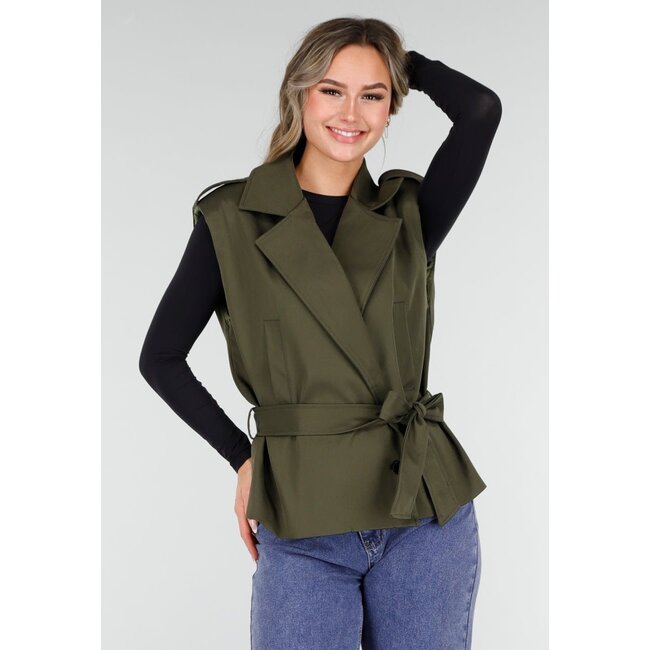 Overslag Gilet Grün