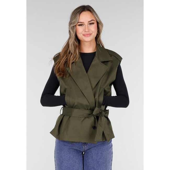 Overslag Gilet Grün