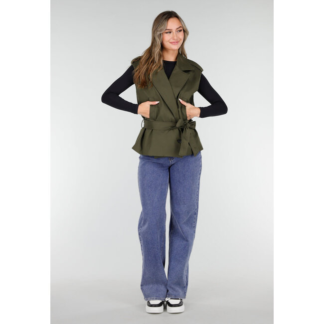 Overslag Gilet Grün