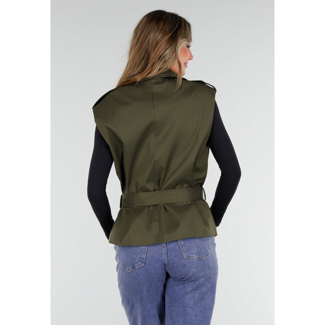 Overslag Gilet Grün