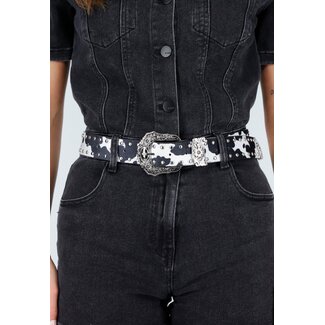 Schwarzer Kuhflecken-Gürtel