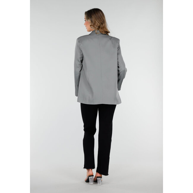Doppelknopf-Blazer Grau