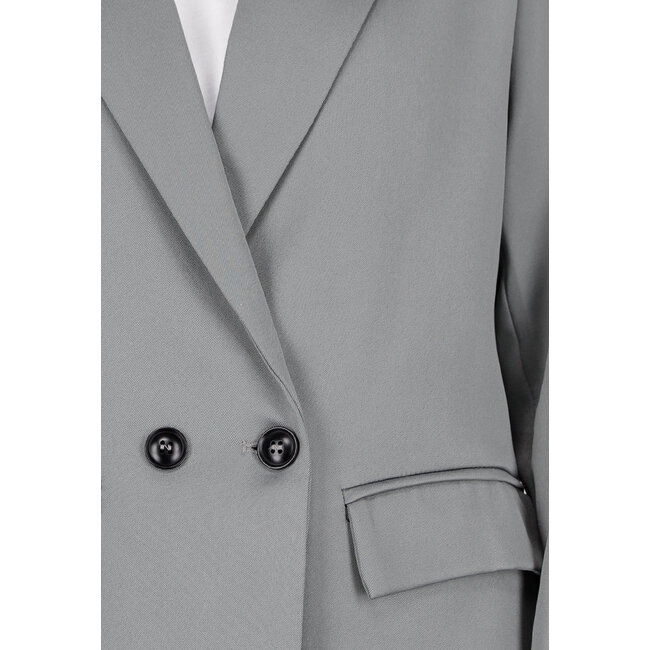 Doppelknopf-Blazer Grau