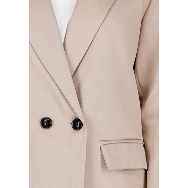 Doppelknopf-Blazer Beige