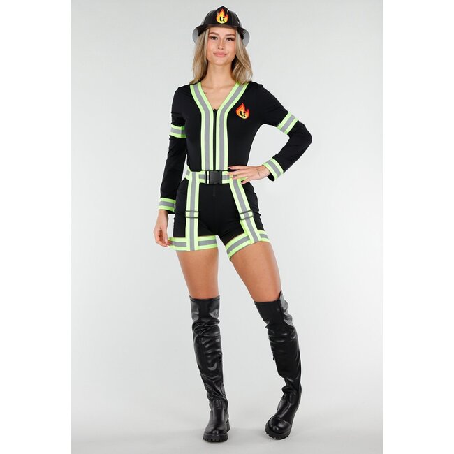 Feuerwehr-Stretchkostüm
