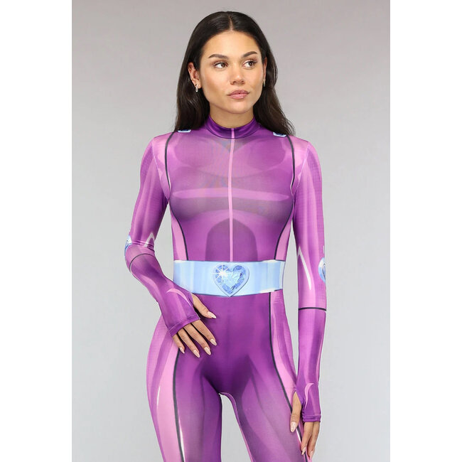 Lila Totally Spies Kostüm