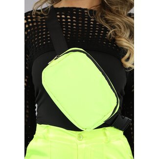 Neongrüne Festival-Tasche