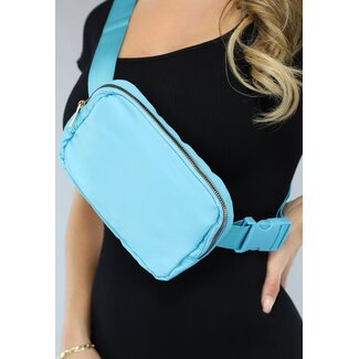 Türkisfarbene Festival-Gürteltasche