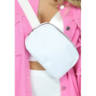 Weiße Festival-Tasche