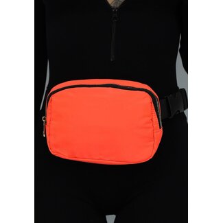 Neon Orange Festival Tasche mit Schnallenverschluss