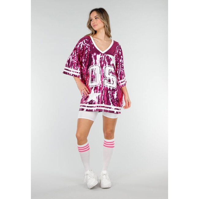 Pink Dreamteam Pailletten Jersey