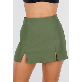 Skort Grün mit Stretch