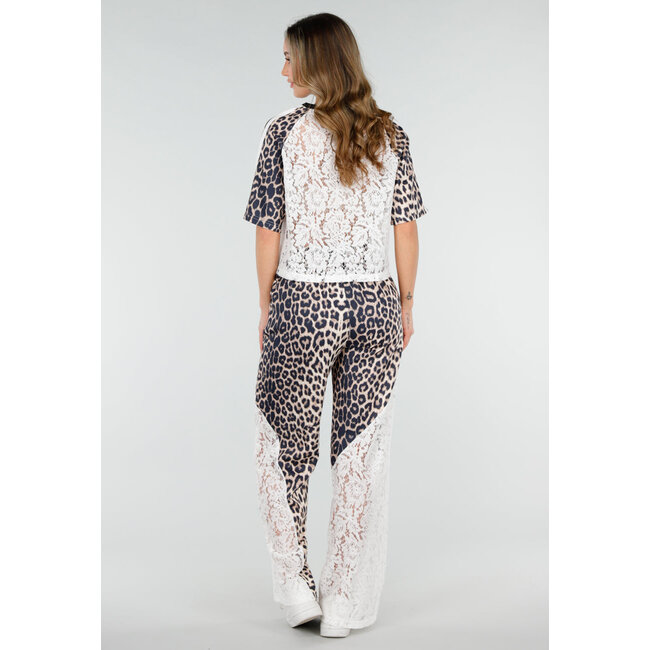 Leopard-Print-Set mit Top und Hose