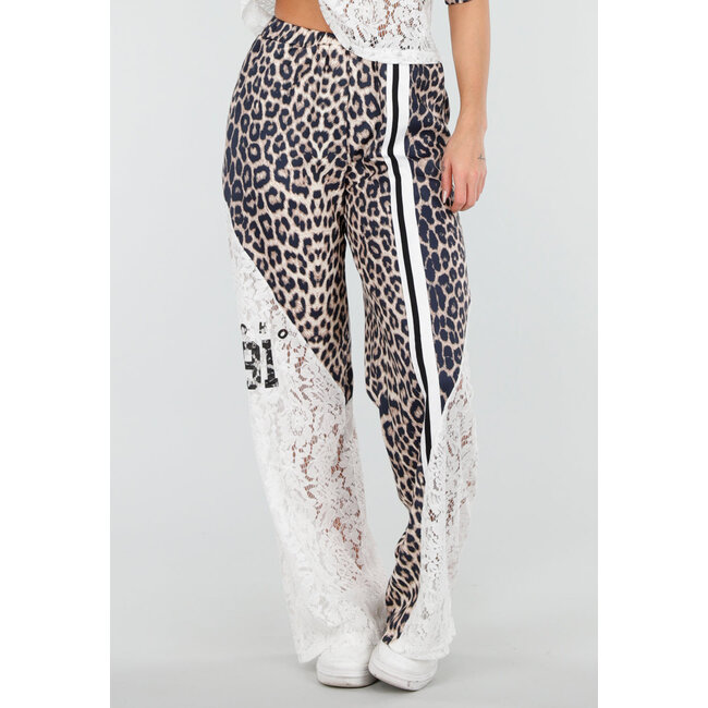 Leopard-Print-Set mit Top und Hose
