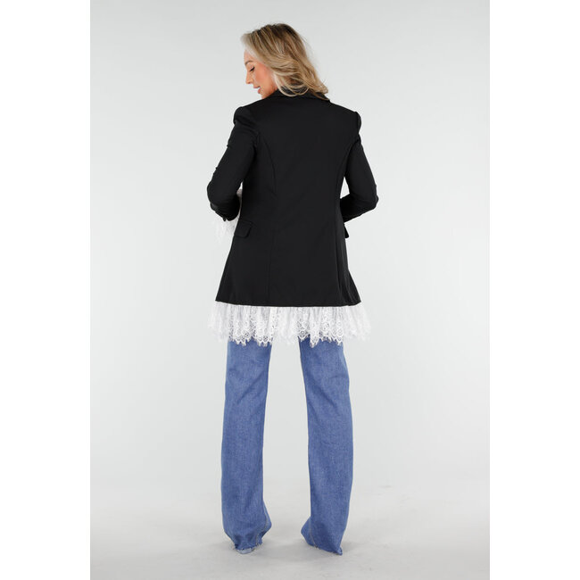 Blaue Tall Straight Leg Stretch Jeans mit geradem Bein