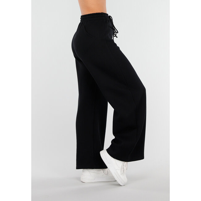 Schwarze Jogginghose mit Stretchanteil