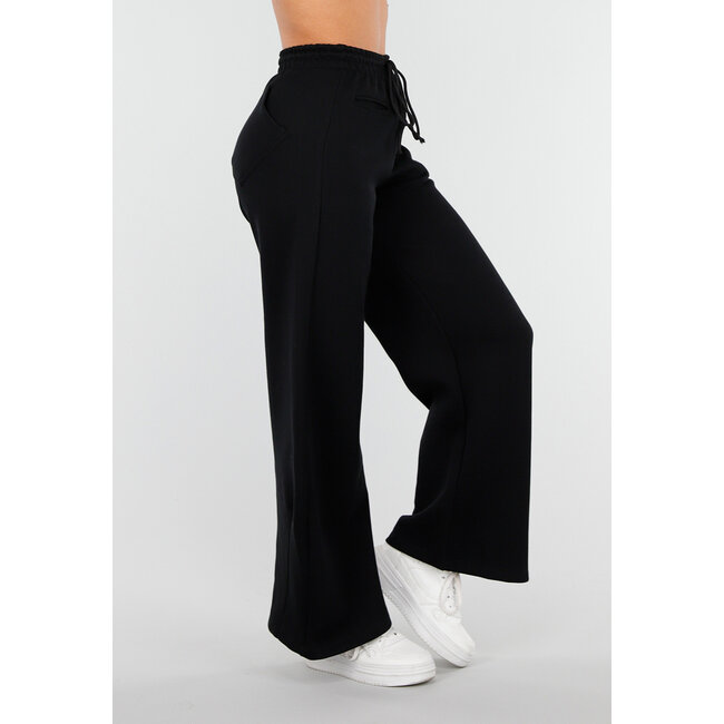 Schwarze Jogginghose mit Stretchanteil