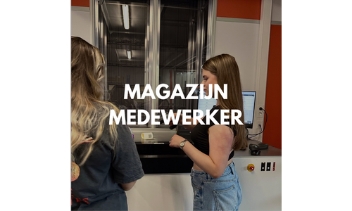 Ein Lagermitarbeiter, der weiß, wie man zur Arbeit kommt!