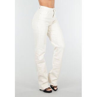 Redial Jeans Tall Beige Straight Leg Jeans