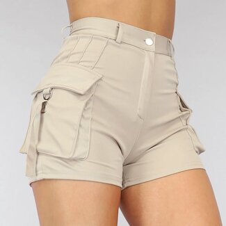 Beige Cargoshorts