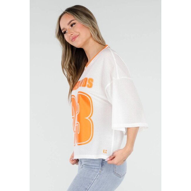 Orange Netherlands Jersey Top mit Nummer