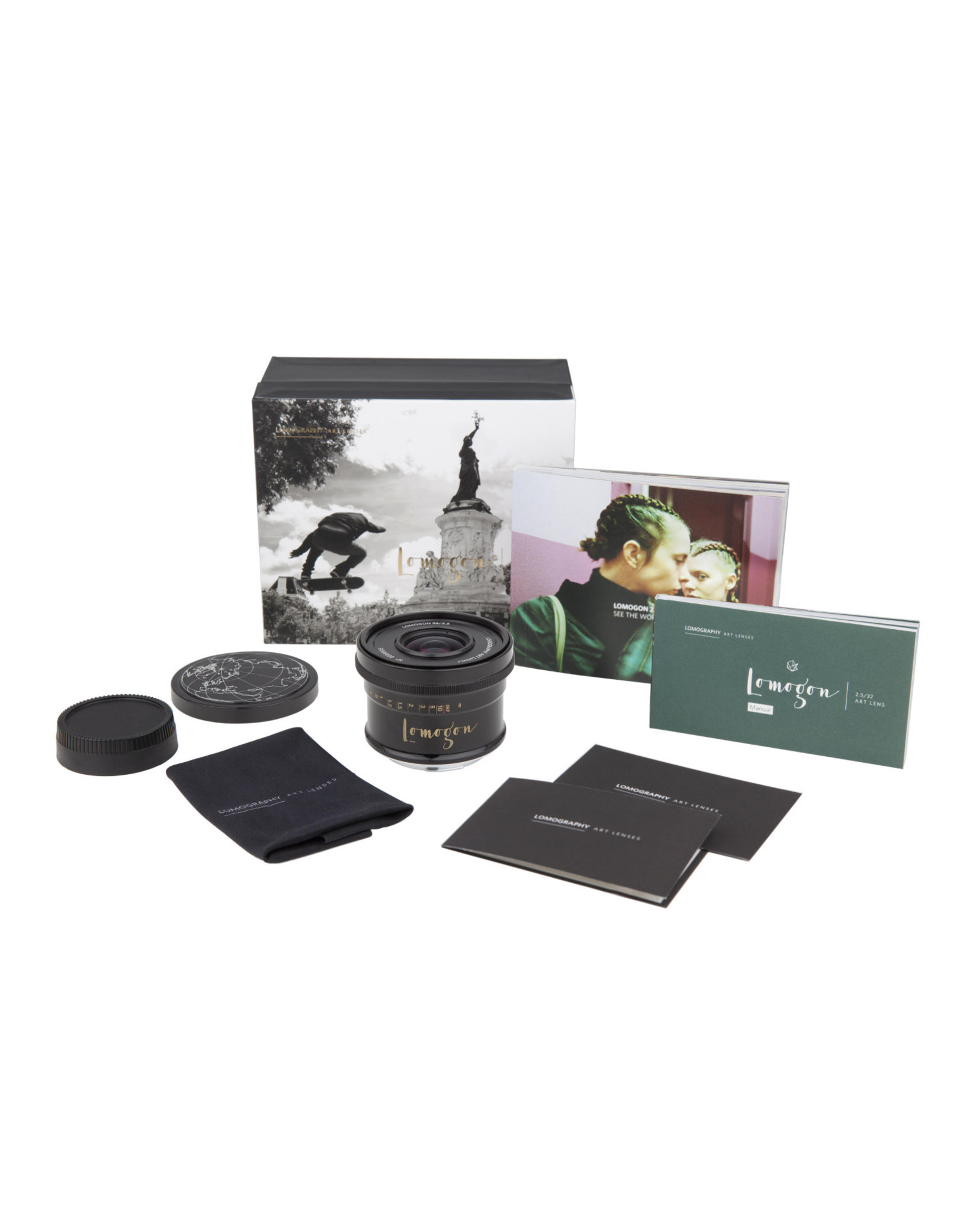 Lomography 32mm f2.5 Lomogon Art Lens Black (Nikon Fit) Z325N