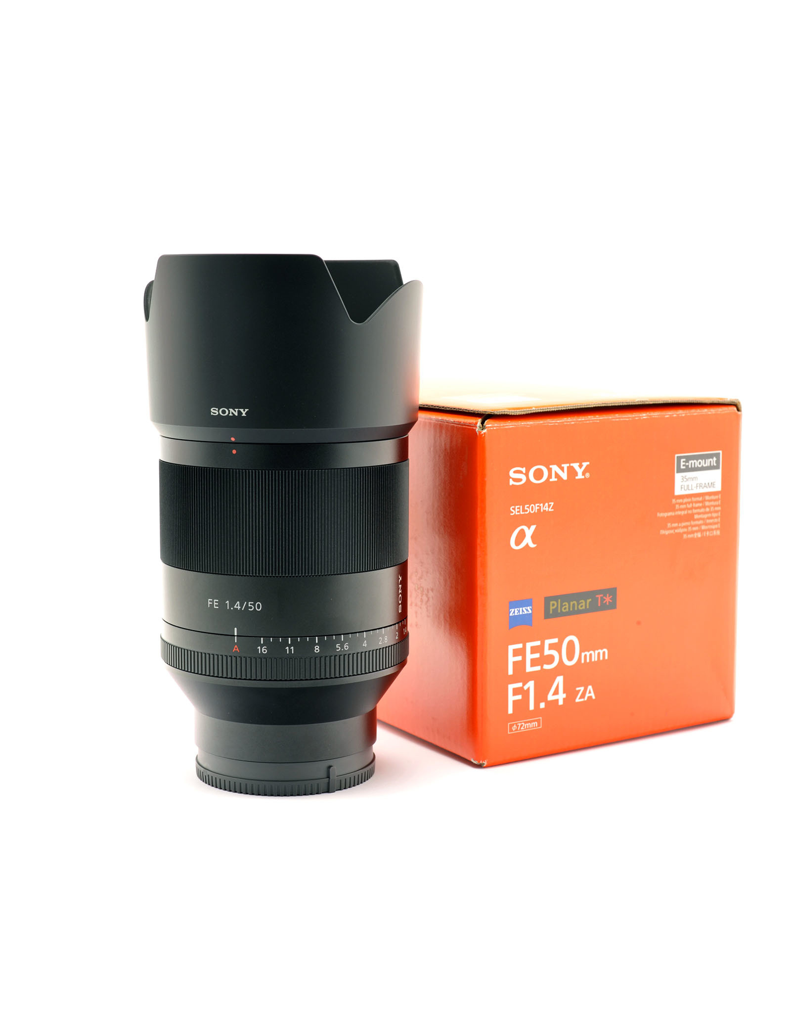 Sony FE50mm f1.4 Planar ZA T* A2051910 - Aperture UK