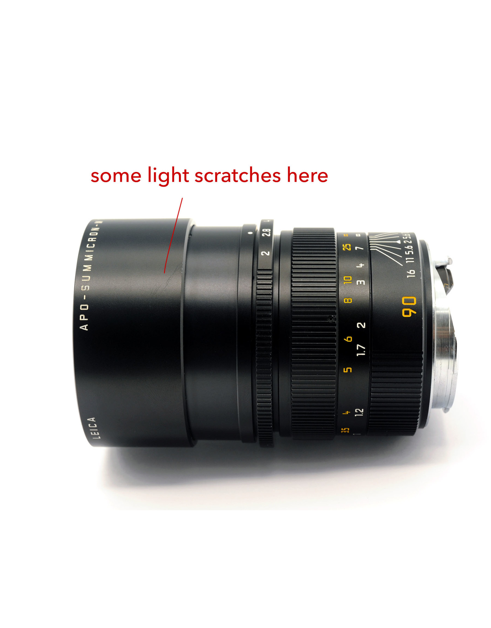 Leica Leica 90mm f2 Apo-Summicron-M ASPH Black   A3021401